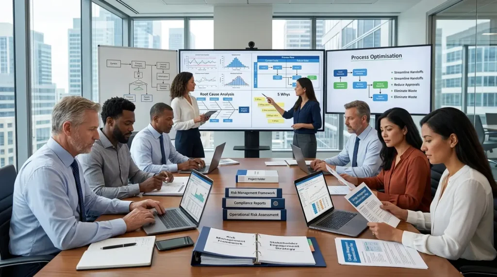 What Skills and Frameworks Are Used in Financial Services Six Sigma Projects