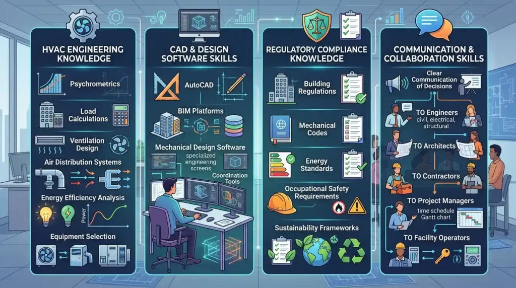 What Technical Skills Must HVAC Designers Use Within Multi-Discipline Teams