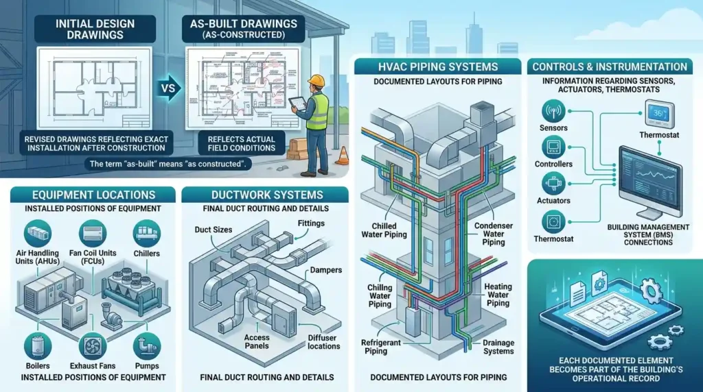 What is HVAC as-built drawings