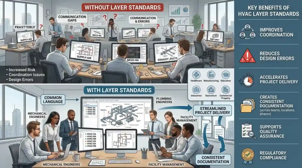 Why Do Organisations Need Layer Standards in HVAC Projects